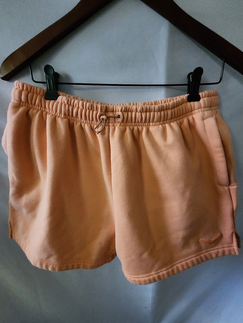 Hoka Orange Shorts. Size Medium